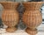 Early 21st Century Rattan Jar Shaped Pedestals, Pair For Sale - Image 5 of 6