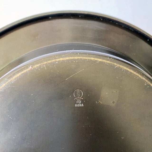 Green Wmf Ikora Paul Haustein, Green Patinated Metal Vide Poche, Glass Insert, 1920s For Sale - Image 8 of 8