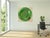 Unique Painting "Green Circle Quadriptych" Size: 39,3 x 39,3 x 0,5 inch | 100 x 100 x 1,3 cm Quadriptych consisting of...