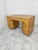 Made out of solid birch wood This desk is been refinished to it's natural blonde color Is structurally strong drawers...