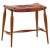 Stool in Mahogany and Leather by Josef Frank, 1950s For Sale - Image 6 of 6