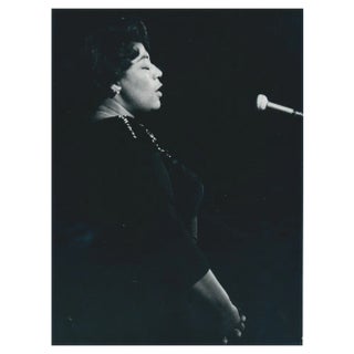 Ella Fitzgerald on Stage, Photograph For Sale