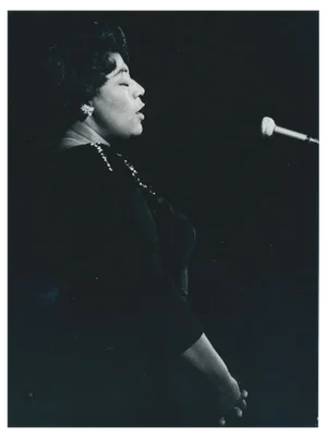 Ella Fitzgerald on Stage, Photograph