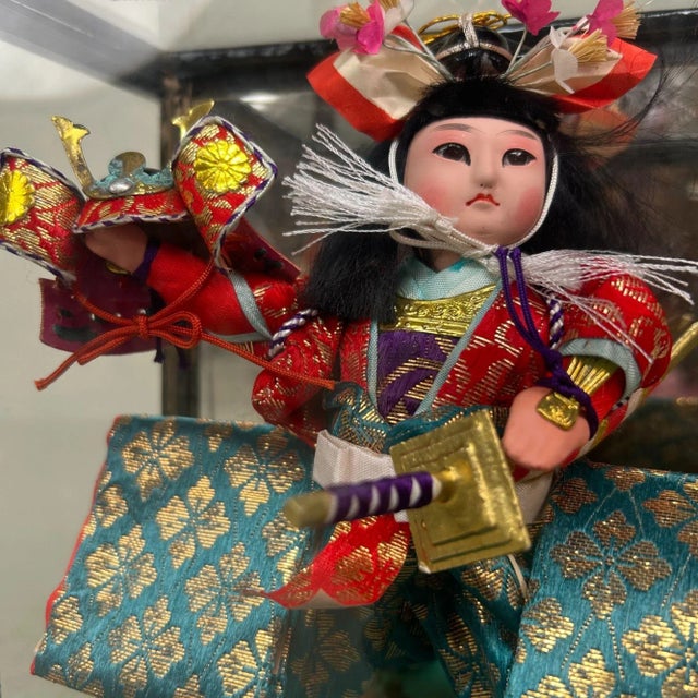 Mid-Century Samurai Satsuki Doll, Japan, 1950s-1970s For Sale - Image 7 of 16