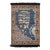2010s Rug & Kilim’s Khotan Inspired Rug in Brown & Blue Geometric Patterns For Sale
