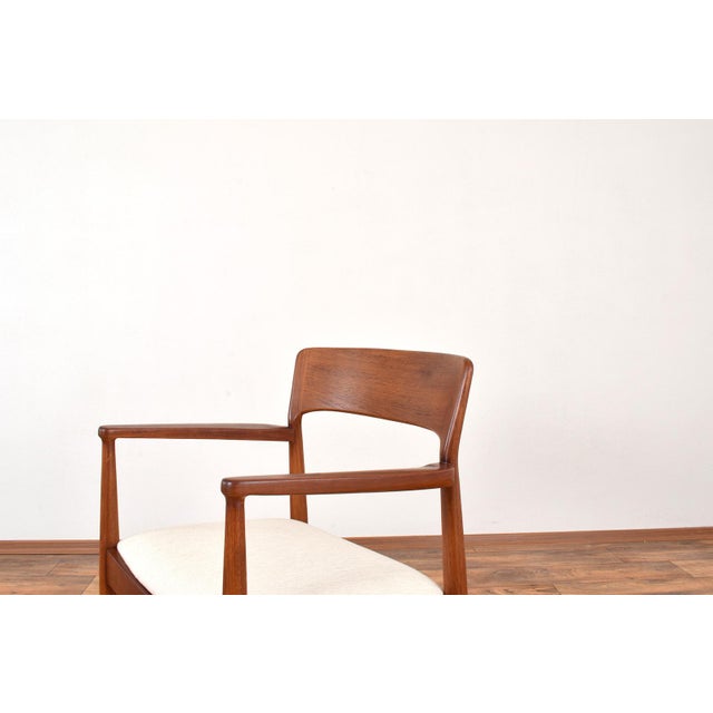 Danish Teak Dining Chairs by Henning Kjærnulf for Korup Stolefabrik, 1960s, Set of 2 For Sale - Image 11 of 17