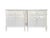 Williams-Sonoma Williams-Sonoma Home "Hampstead" Faux Bamboo Nightstands With Carrara Marble Tops - Pair For Sale - Image 4 of 14