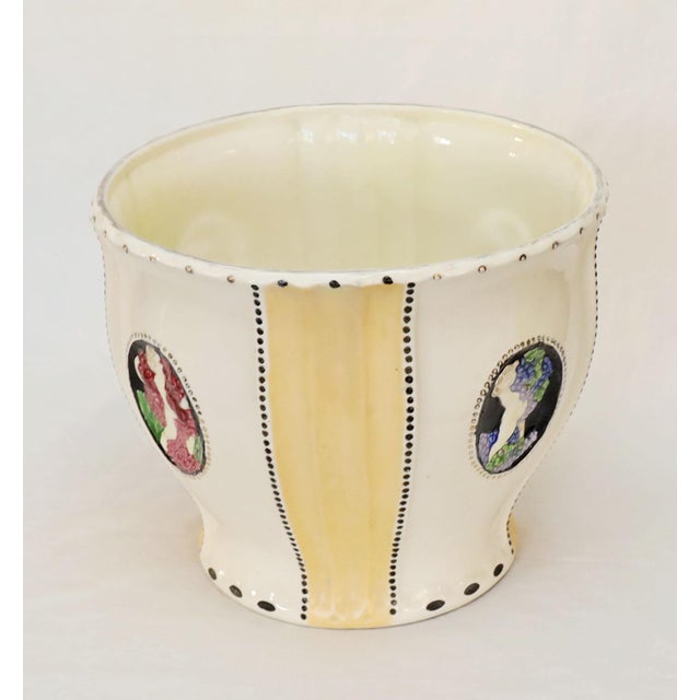 19th Century Art Nouveau Flower Pot from Julius Dressler, 1890s For Sale - Image 5 of 10