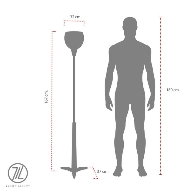 1930s 1930s Art Deco Floor Lamp. Wood Detail For Sale - Image 5 of 5