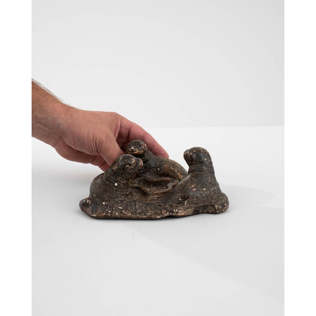 20th Century Belgian Seal Plaster Decoration For Sale In Greensboro - Image 6 of 18