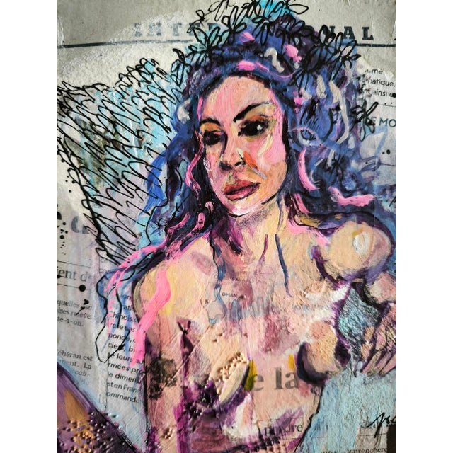 Plastic Linda Clerget, Peace and Patience, Acrylic For Sale - Image 7 of 8