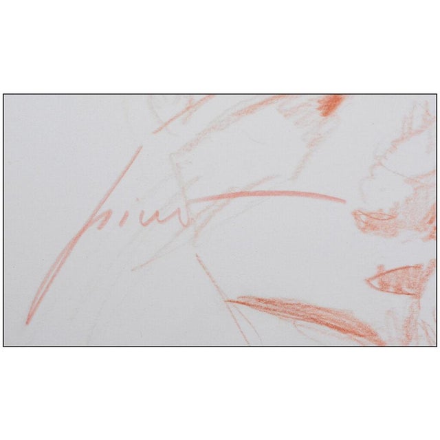 My Pet and I Impressionist Drawing, Pino Daeni For Sale - Image 4 of 5