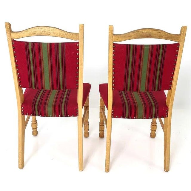 Mid-Century Modern Set 4 Mid 20th Century Danish Modern Dining Chairs For Sale - Image 3 of 7