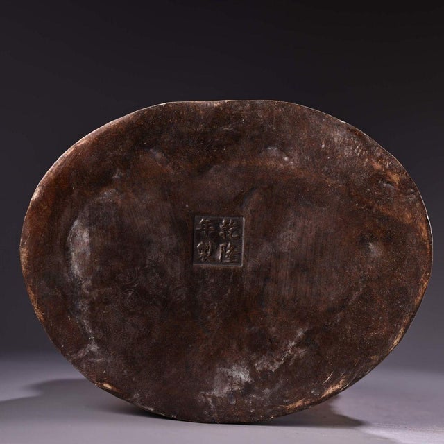 Late 19th Century Cloisonné Enamel Maitreya Buddha Statue, 3.1kg For Sale - Image 10 of 10