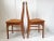 Vintage Chairs in Tweed and Wood, Set of 4 For Sale - Image 9 of 12