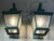 Elevate your home’s curb appeal with this pair of vintage solid brass wall-mount lanterns. These fixtures embody the...