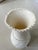 Vintage Chinese White Porcelain Vase – Fine Bone China - Cabbage Leaf Pattern For Sale - Image 13 of 14