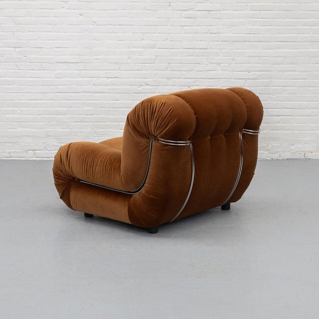 Velasquez Lounge Chair by Rino Maturi for Mimo Padova, 1970s For Sale - Image 9 of 16