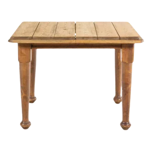 Antique Rustic Pine Tavern Table