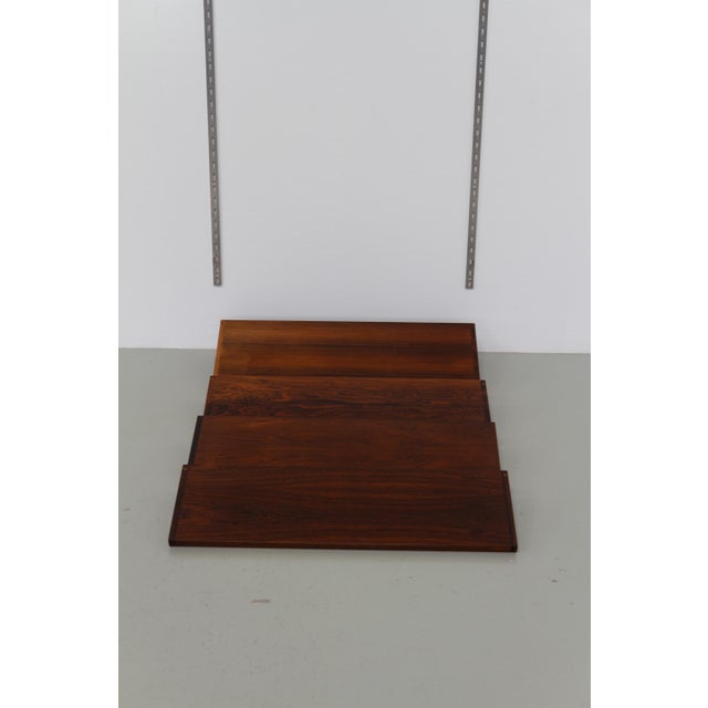 Vintage Danish Rosewood Wall Unit by Kai Kristiansen for FM, 1960s For Sale - Image 15 of 18