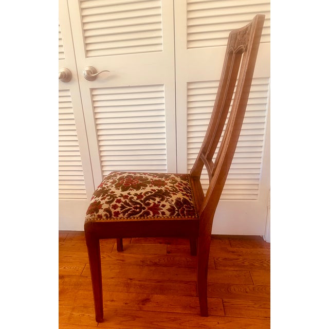 French Art Nouveau Chairs -Set of Four For Sale - Image 10 of 16