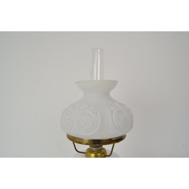 Mid-Century Glass Table Lamp, 1960s For Sale - Image 12 of 15