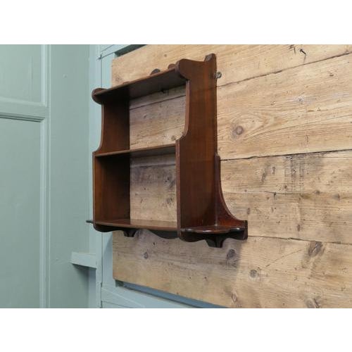 Arts and Crafts Wall Hanging Shelves, 1890 For Sale - Image 4 of 7