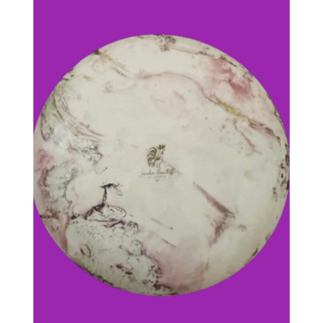 Sascha Brastoff 1940s Sascha Brastoff Surf Ballet Tea & Coffee Serving Set - 29 Pieces For Sale - Image 4 of 12