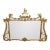 Vintage Friedman Brothers Gilt Pagoda Chinoiserie Wall Mirror For Sale