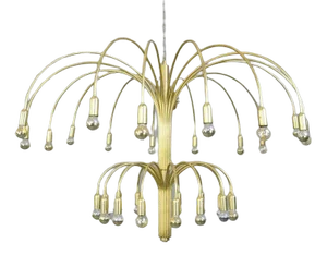 Large Mid-Century Ballroom Chandelier