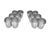 1970s Modular Interlocking Aluminum Wine Rack For Sale In Tampa - Image 6 of 6