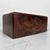 Vintage Japanese Wooden Tissue Holder with Carved Floral Pattern, 1970s For Sale - Image 4 of 8
