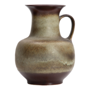 715 1960s Mid Century Floor Vase Earth Tone Steuler Keramik East Germany