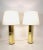Gold Swedish Hexagonal Brass Table Lamps by Hans Agne Jakobsson for Hans Agne Jakobsson Ab, 1960s, Set of 2 For Sale - Image 8 of 13
