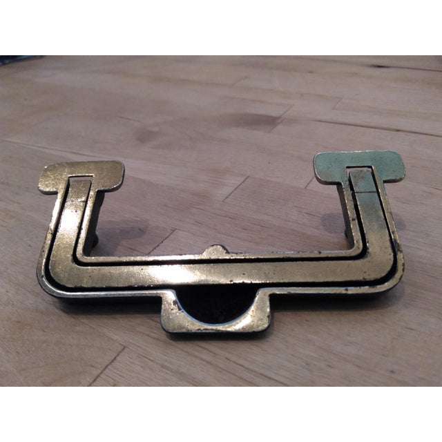 Henredon Artefacts CampaignStyle Brass Hardware / Pulls Chairish