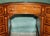 Wood Victorian Marquetry Inlaid Hardwood Kidney Library Desk For Sale - Image 7 of 18