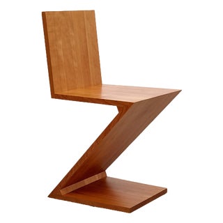 Zig Zag Chair by Gerrit Thomas Rietveld for Cassina For Sale