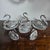 Antique Cut Glass and Silver Swans, 1900, Set of 6 For Sale - Image 9 of 14