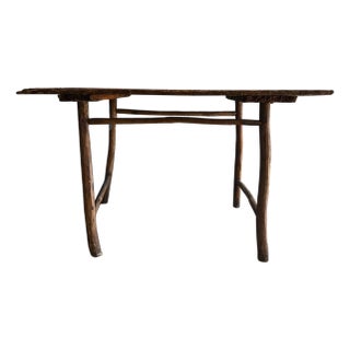 18th Century Riven- Cut Rustic Table For Sale