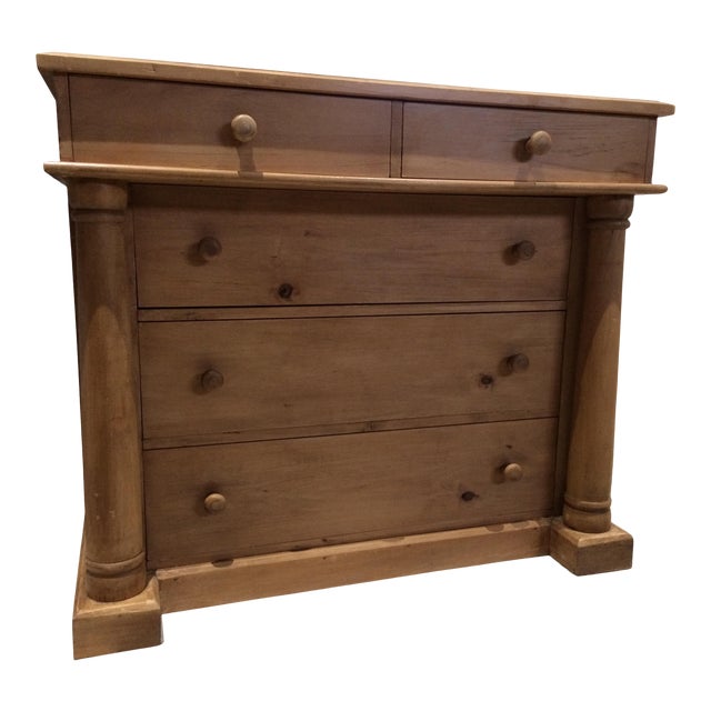 1990s Vintage Pine Chest Of Drawers Chairish