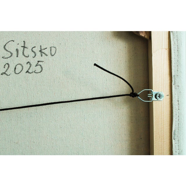 Artist Andrei Sitsko "The Garden 14. Abstract Series" Modern Original Painting For Sale - Image 10 of 12