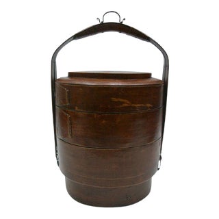 19th Century Basket Box For Sale