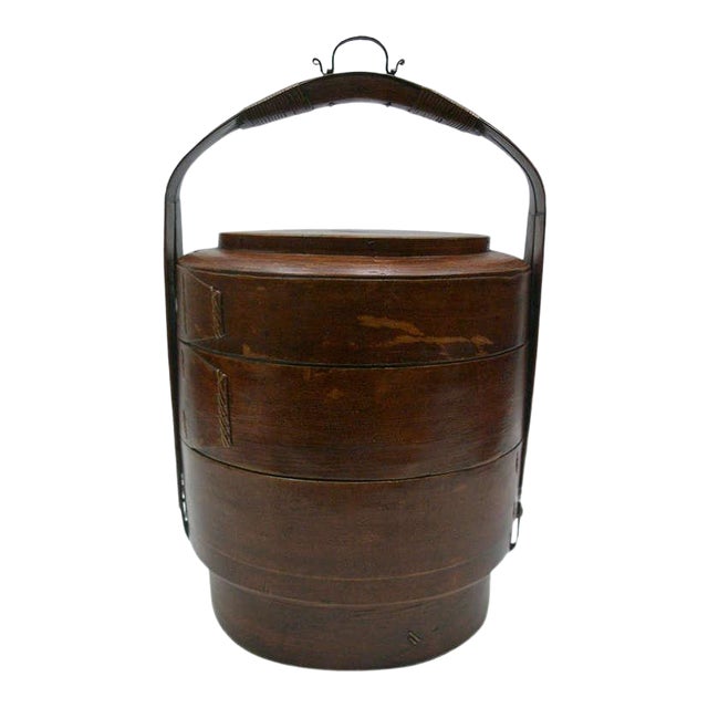 19th Century Basket Box For Sale