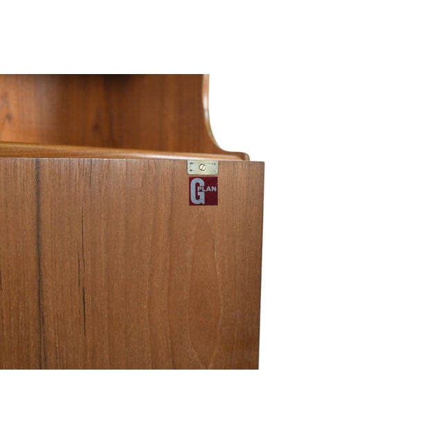Mid 20th Century Tall G Plan Fresco Teak + Cane Credenza / Sideboard For Sale - Image 10 of 13