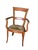 These Beautiful hand made in France, cherry wood GRANGE side chairs are in great condition. Wicker seats are perfect and...