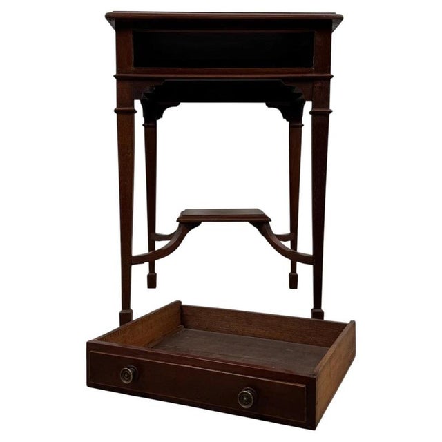 Antique Mahogany Occasional Table, 1890s For Sale - Image 3 of 12