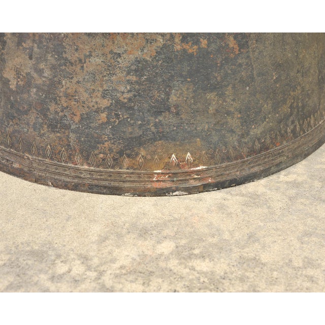 Pair of Southeast Asian Bronze Rain Drums or Drinks Tables For Sale - Image 17 of 18
