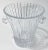 French Vintage French Cut Glass Ice Bucket or Vase For Sale - Image 3 of 10