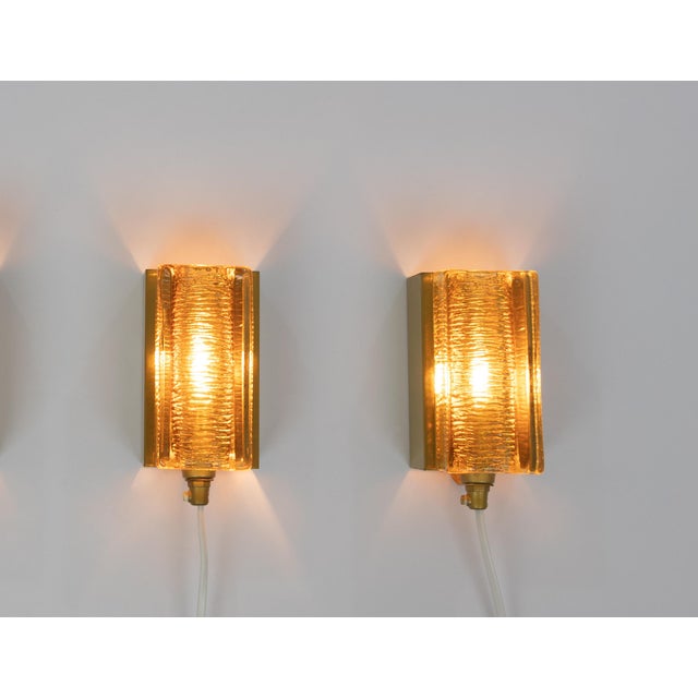 Vintage Atlantic Wall Lamps by Vitrika, 1970s, Set of 4 For Sale - Image 4 of 11