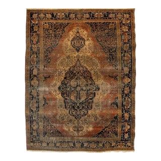 Old-World Gem Large Antique Carpet, C. 1900's 10.6 x 13.9 For Sale